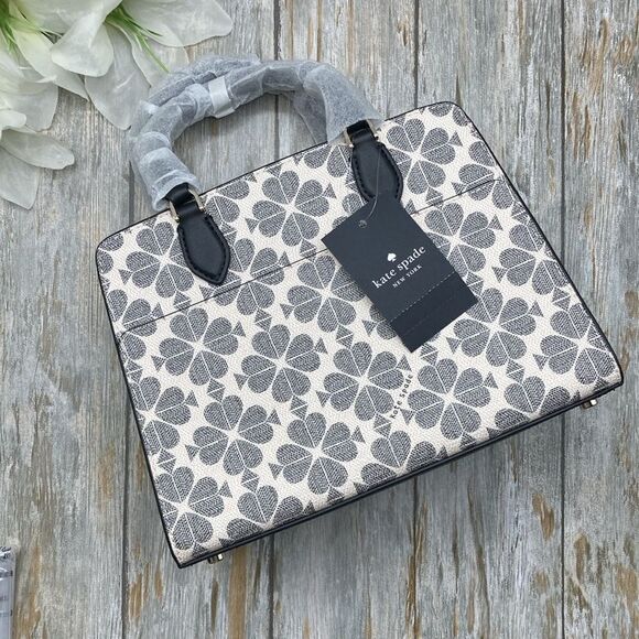 Kate Spade Signature Spade Flower Small Satchel Crossbody Bag Purse - Picture 5 of 12